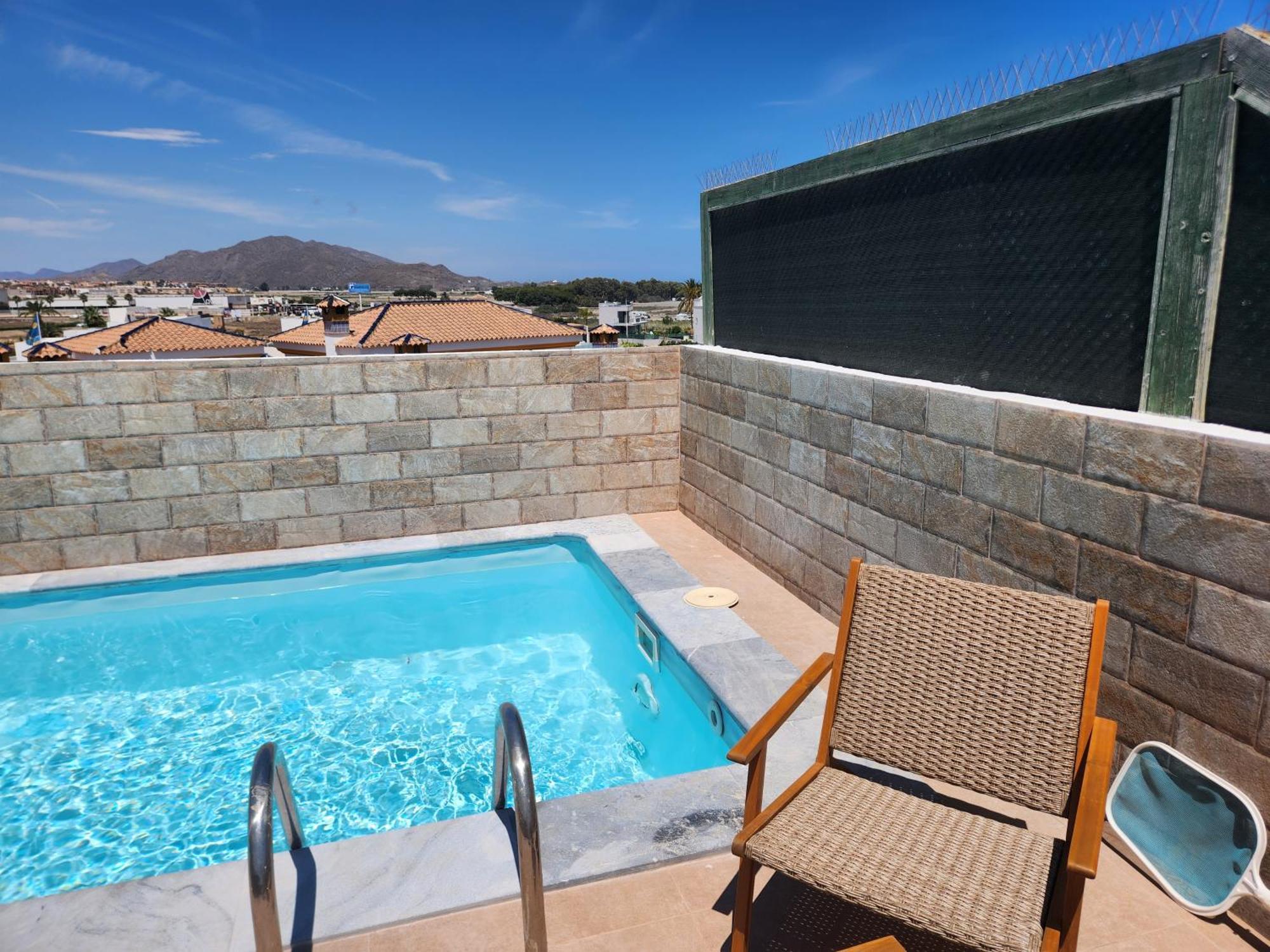ÁTICO DUPLEX ESPECTACULAR con PISCINA PRIVADA! Apartamento Vera Exterior foto