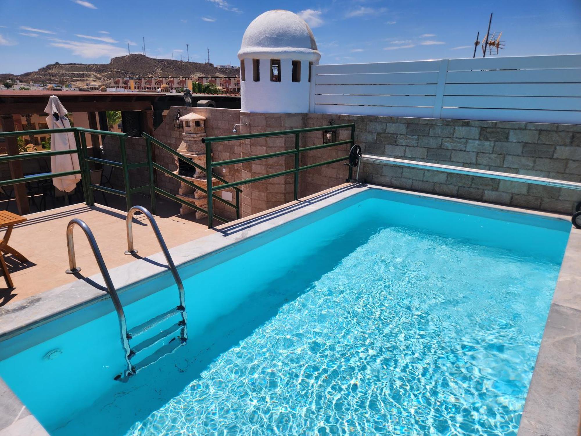 ÁTICO DUPLEX ESPECTACULAR con PISCINA PRIVADA! Apartamento Vera Exterior foto